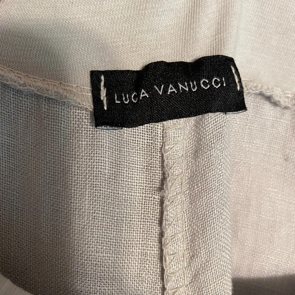 Luca Vanucci Linen Midi Skirt - Picture 3 of 6